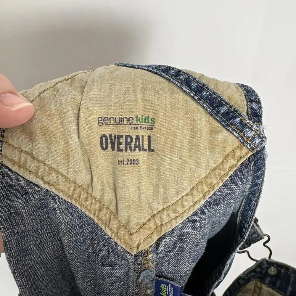 Genuine Kids Osh Kosh 3T Long Denim Kids Overalls